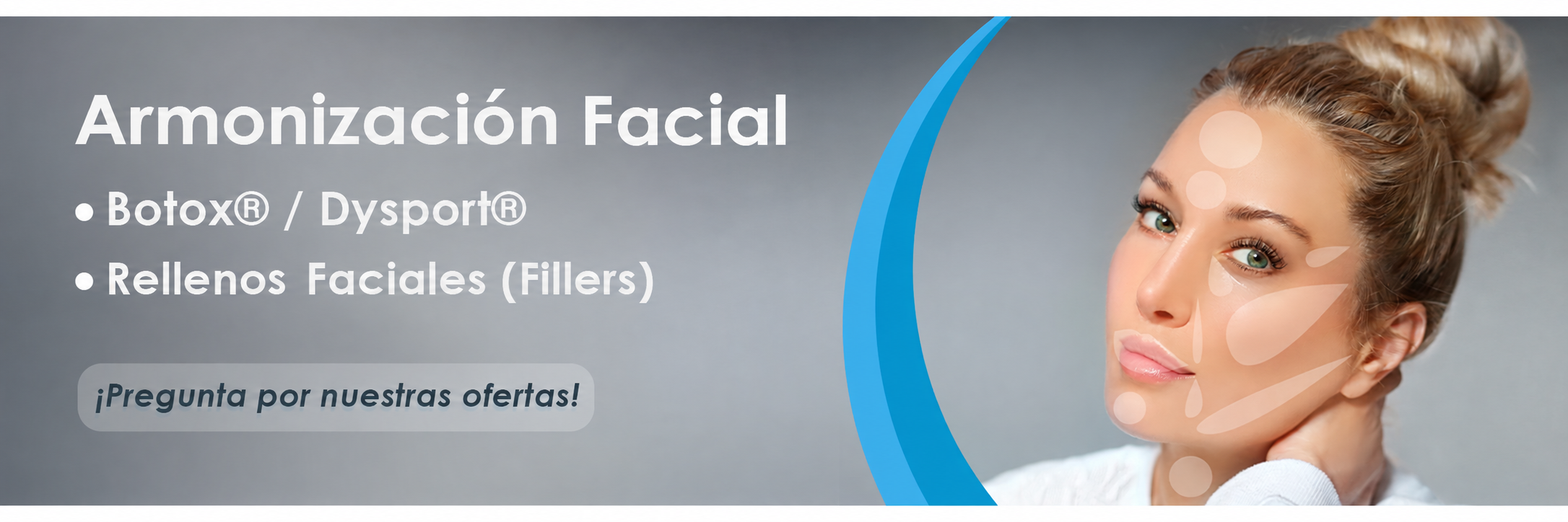 Armonización facial con Botox®, Dysport® y rellenos faciales